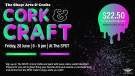 Cork & Craft: Blacklight Painting