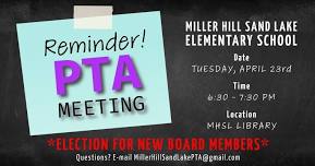 MHSL PTA Meeting