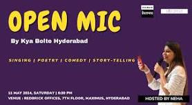 Open Mic By Kya Bolte Hyderabad at Redbrick Offices, Maximus, Hyderabad