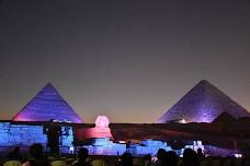 Pyramids Sound and Light Show: Immersive Nighttime Experience with Dinner