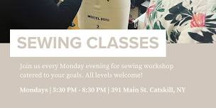 Monday Evening Sewing Studio: Sew with Sergio!