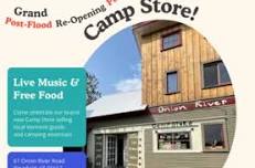 Camp Store: Grand Post-Flood Re-Opening Party