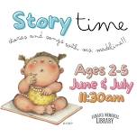 Summer Storytime for ages 2-5