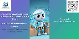 KIDS PROGRAMMING and AI FREE DEMO SESSION