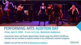 Kirkwood Community College Performing Arts Scholarship Audition Day