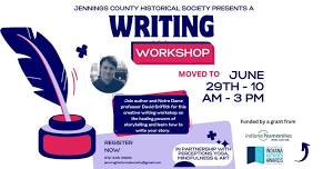 Writing Workshop at Jennings County Historical Society