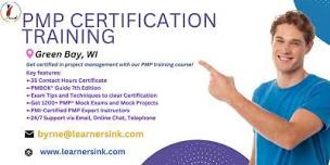 4 Day PMP Classroom Training Course in Green Bay  WI,