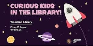 Curious Kids in the Library