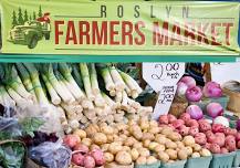 Roslyn Farmers Market – (Sundays, June 9-Sept. 8)