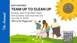 South District Team Up to Clean Up