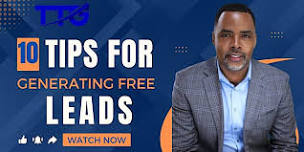 ways to generate FREE leads (FOR AGENTS ONLY)