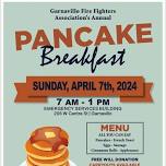 Garnavillo Fire Fighters Assoc. Annual Pancake Breakfast