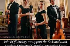 BQE String Quartet- Live Performance in historic setting- followed by wine and cheese reception