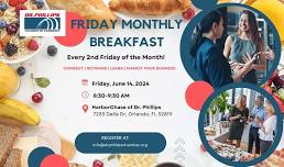 Friday Monthly Breakfast - June