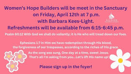 Women's Hope Builders