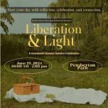 Liberation & Light: A Juneteenth Sumer Solstice Celebration at Pemberton Park - The Delmarva Free School