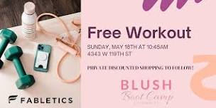 FREE BLUSH Boot Camp Leawood Workout