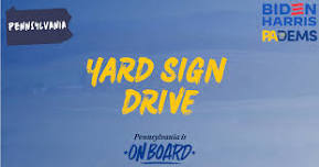 Lansdale Area - Yard Sign Drive