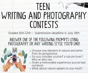 Teen Writing and Photography Contests