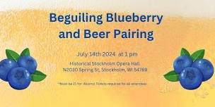 Beguiling Blueberry and Beer Pie Pairing