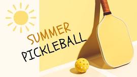 Summer Pickleball Play