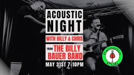 Acoustic Night: Billy & Chris from The Billy Bauer Band