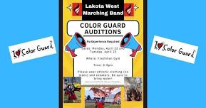 Lakota West Color Guard Auditions