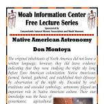 MIC Free Lecture Series: Native American Astronomy