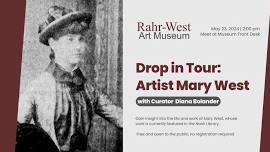 Drop in Tour: Artist Mary West