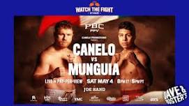 PBC:  Canelo Alvarez vs Jaime Munguia