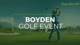 BOYDEN GOLF EVENT