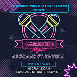 FM Productions Karaoke night at Grand Street Tavern