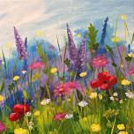 Join Brush Party with Claire to paint 'Summer of Love' in Towcester