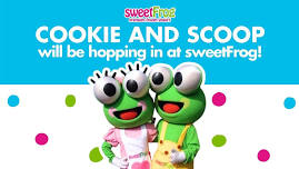 Mascot Visit at sweetFrog Salisbury