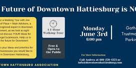 Downtown Hattiesburg Public Input Walking Tour