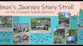 Salmons Journey Story Stroll at the Issaquah Salmon Hatchery