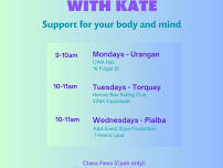 Wed eve Yoga class - Torquay