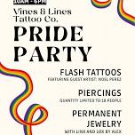 Pride Party at Vines & Lines Tattoo Co.