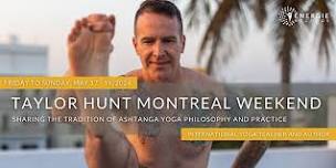 Taylor Hunt Montreal Ashtanga Weekend