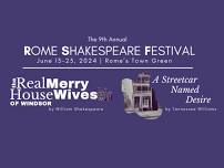 9th Annual Rome Shakespeare Festival - The (Real) Merry (House)Wives of Windsor