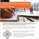 OPEN COURSE HAMILTON - Compliance Investigation Skills Course