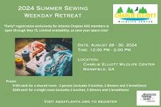 2024 Summer Sewing Weekday Retreat