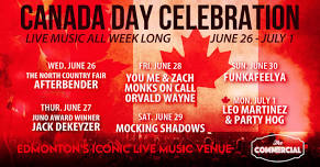 Canada Day Weekend Block Party at Blues On Whyte