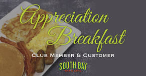 Club Member %26 Customer Appreciation Breakfast