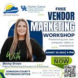 Free Vendor Marketing Workshop