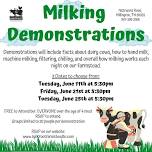 June 25th Milking Demo