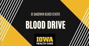 UI Health Care Fountain Lobby Blood Drive