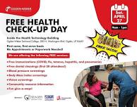 FREE HEALTH CHECK-UP DAY