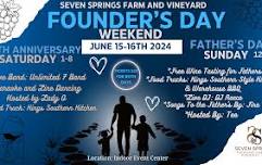 Seven Springs Founder Day Weekend ! June 15-16th (Saturday 1-8 & Sunday 12-5) Single Day Tickets & 2 Day Tickets Available!