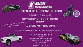 Kornis Electric Supply, Inc: 3rd Annual Car Show